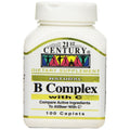 21st Century B Complex Plus Vitamin C - 100 Tablets
