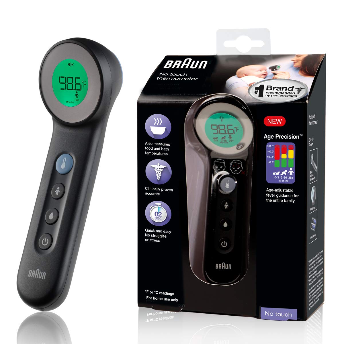 Braun No Touch-Thermometer