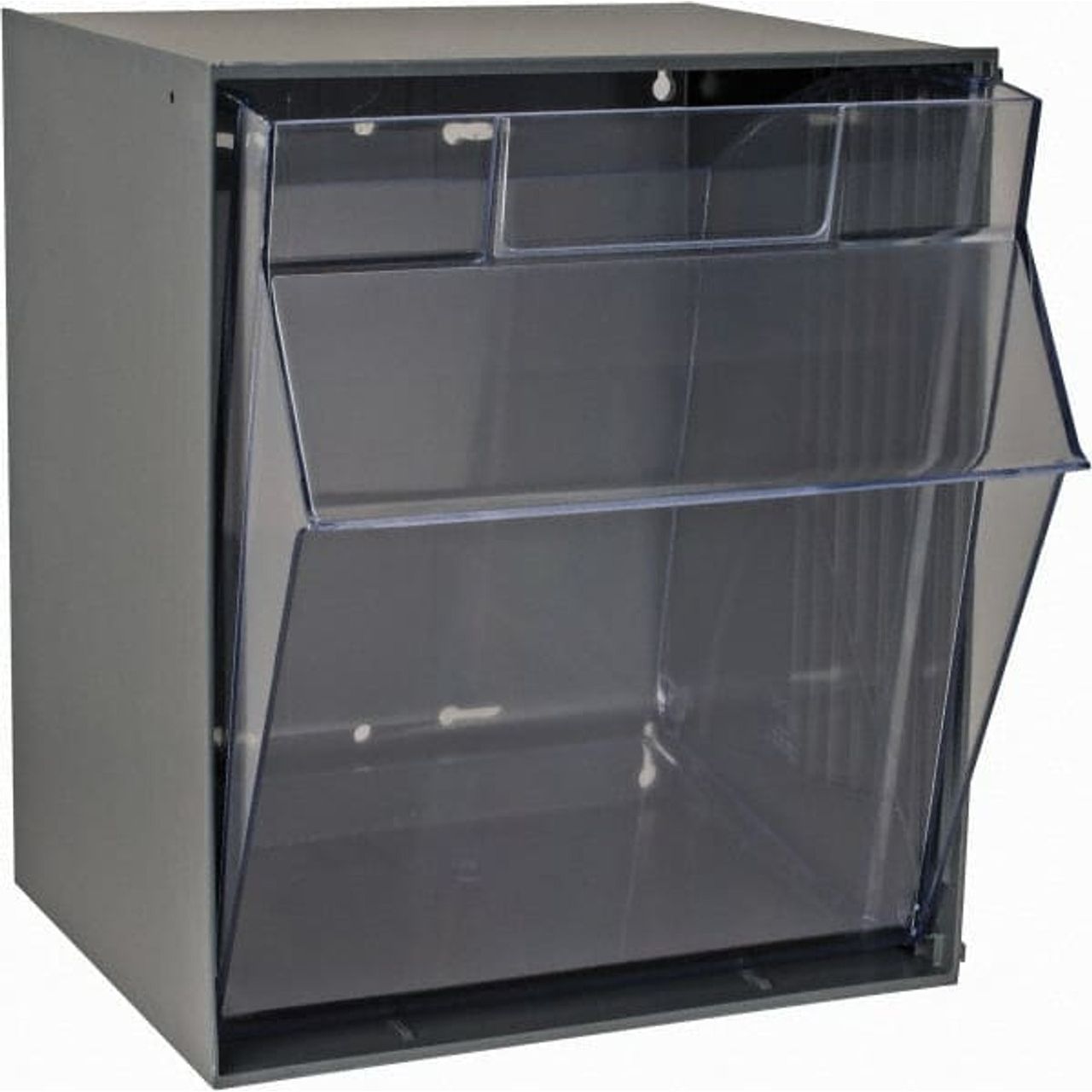 Quantum Storage Systems Behälter 1 Kippfach Grau