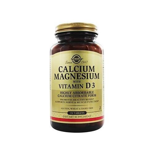 Solgar Calcium Magnesium mit Vitamin D3 150 Tabletten