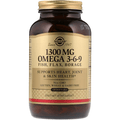 Solgar 1300 mg Omega 3-6-9 120 Kapsula të Buta