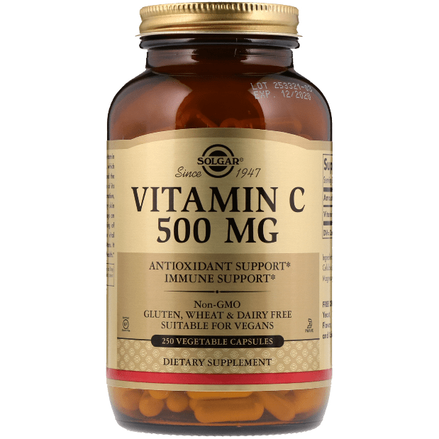 Solgar Vitaminë C 500mg 250 Kapsula Bimore