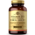 Solgar Vitaminë D3 (Kolekalciferol) 400 IU 100 Kapsula të Buta