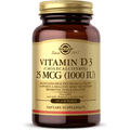 Solgar Vitamin D3 (Cholecalciferol) 25 µg (1000 IE) 100 Weichkapseln