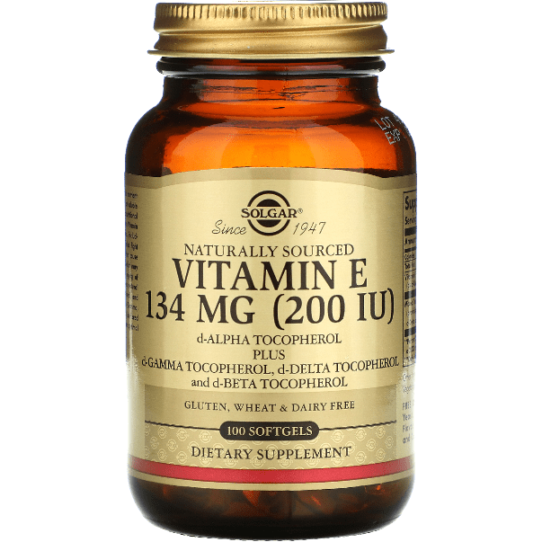 Solgar Vitamin E 134 mg (200 IE) 100 Softgels