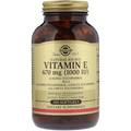 Solgar Vitamin E 670 mg (1000 IE) 100 vegetarische Softgels