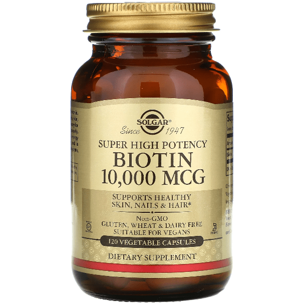 Solgar Biotinë 10,000mcg 120 Kapsula Vegjetale