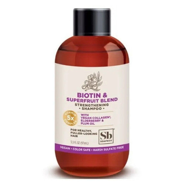 SoapBox Biotin und Superfrucht-Mischung Stärkende Pflegespülung – 96 ml