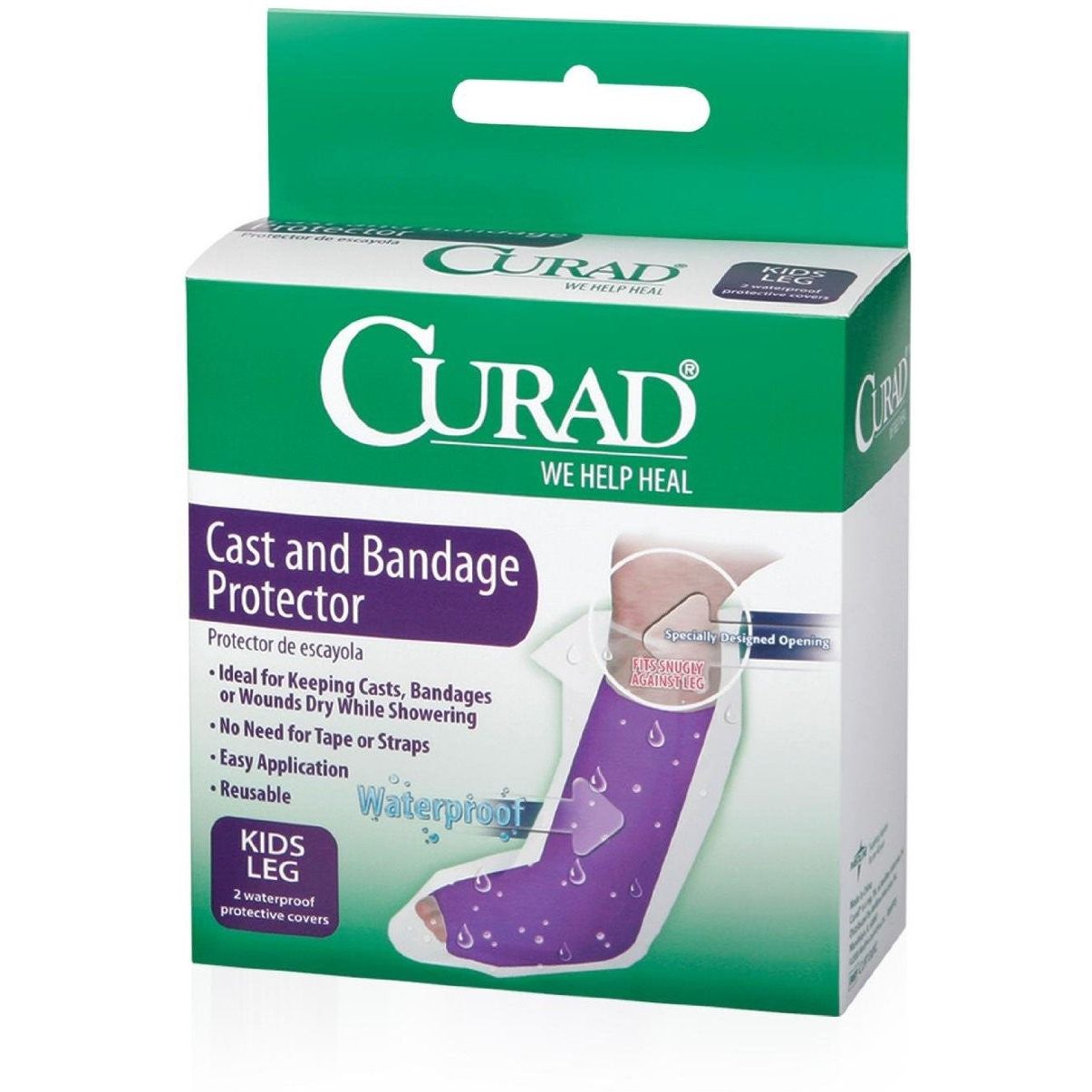 Curad Gips- und Bandagenschutz, wasserdicht, Kinderbein