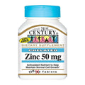 Zink i Kelatuar 21st Century 50 mg – Mbështetje Imunitare (110 Tableta)