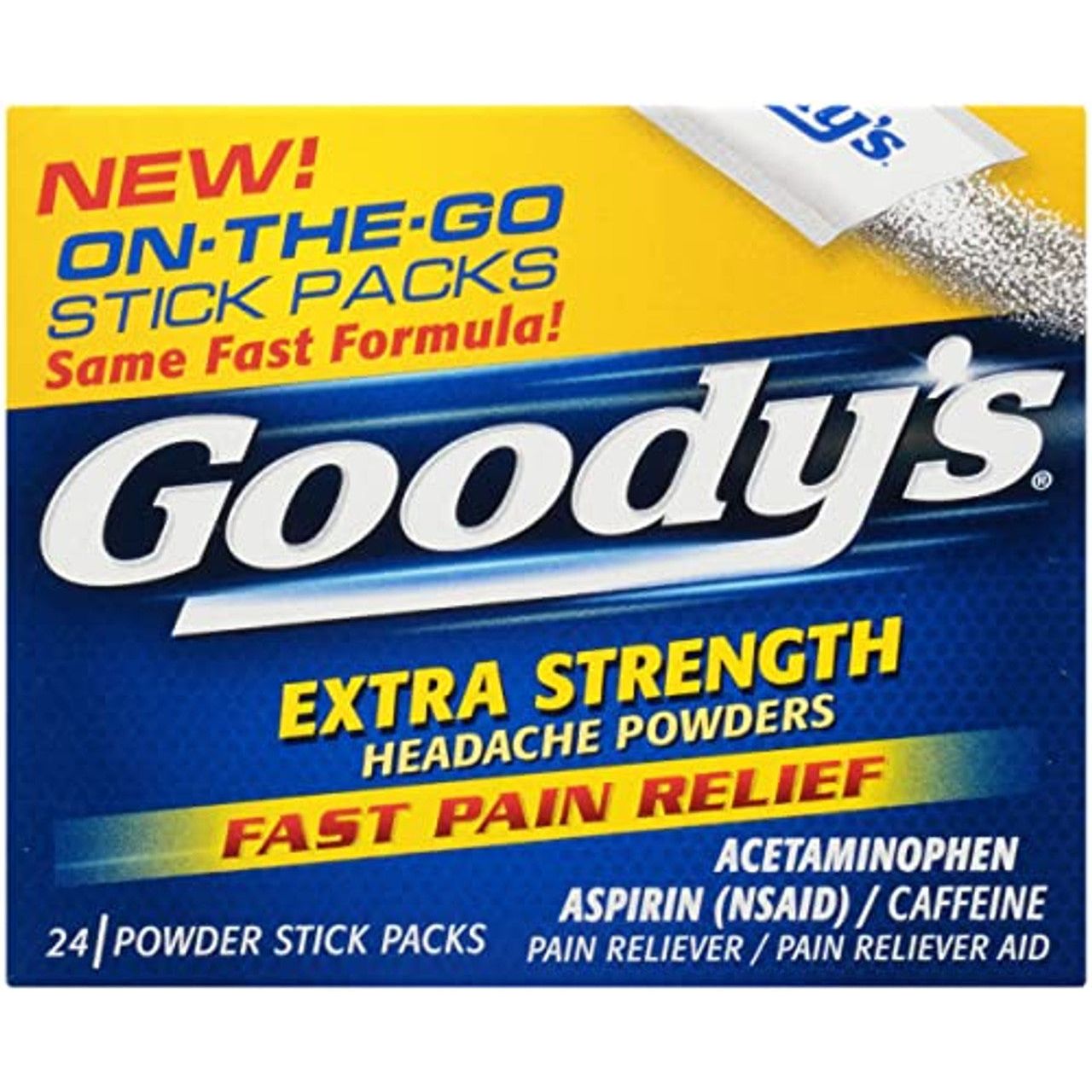 Goody's Pulver-Sticks Extra Starke Kopfschmerzpulver