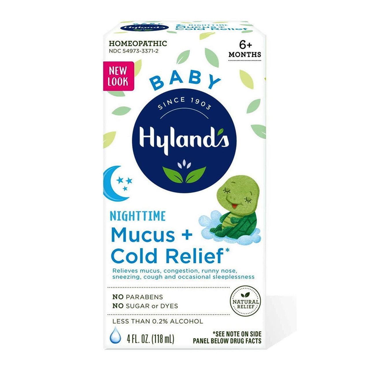 Hyland's Naturals Baby Nacht Schleim- und Erkältungssirup - 4 fl oz