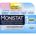 Monistat 1 Terapi e Plotë Vaginale Antifungale 1-Ditëshe Trajtim me Forcë Maksimale Paketë Kombinimi me Vezë