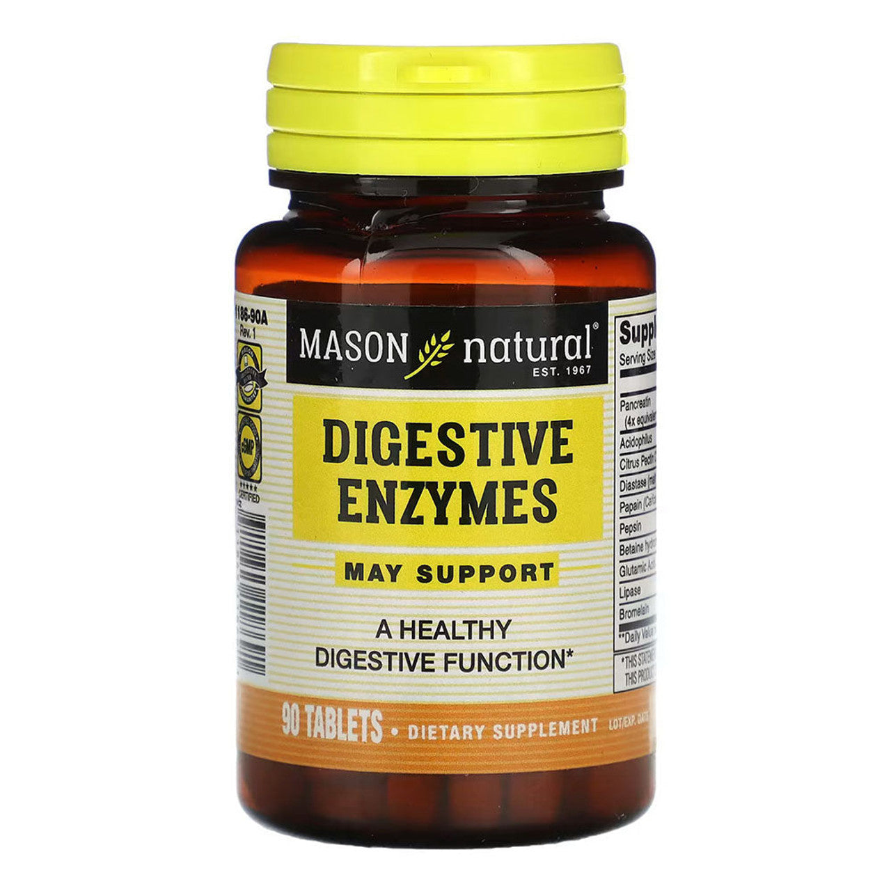 Mason Natural Verdauungsenzyme, 90 Tabletten