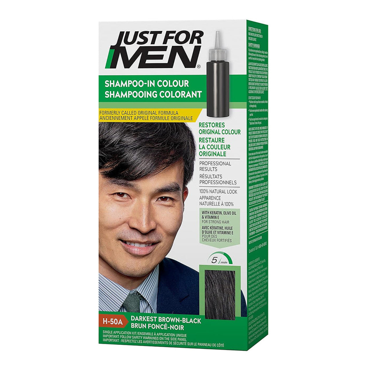 Just For Men Original Formula Dunkelbraun/Schwarz Haarfarbe