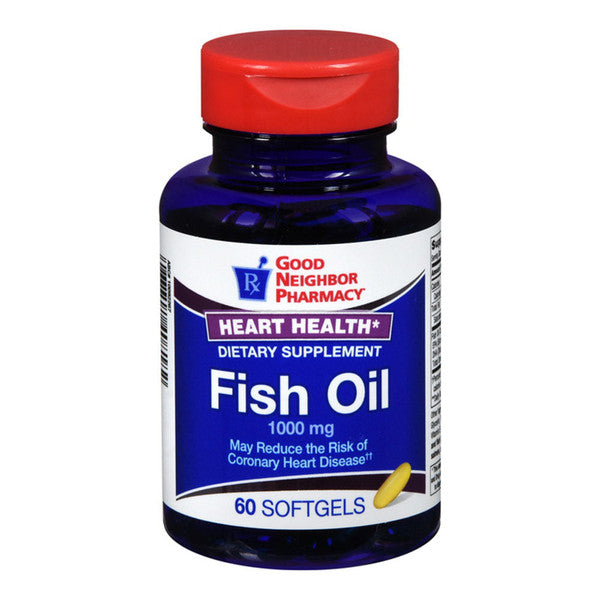 Suplement Vaji Peshku Good Neighbor Mega Omega-3, 60 kapsula të buta