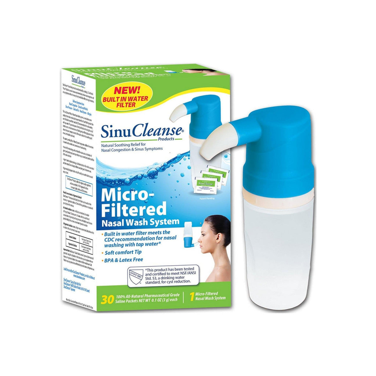 Mikrofiltr SinuCleanse N/ Sys Kt