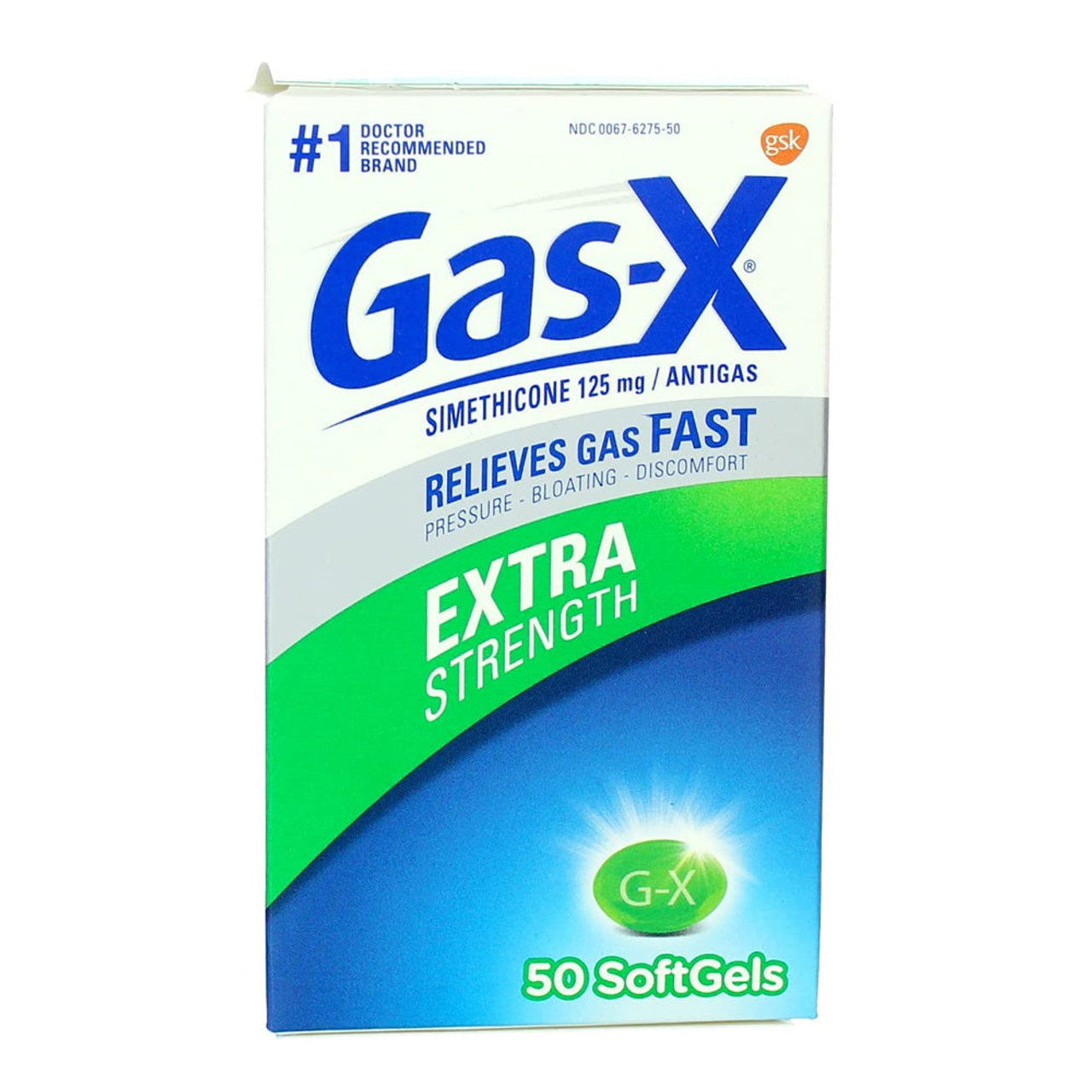 Gas-X Extra Strength Simethicon 125 mg Antigas