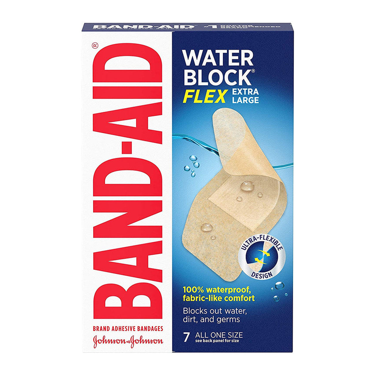 Fashat ngjitëse shtesë të mëdha të markës Band-Aid – 7 copë