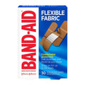 Band-Aid® Brand Flexible Fabric Pflaster – Sortierte Größen (30er-Box)
