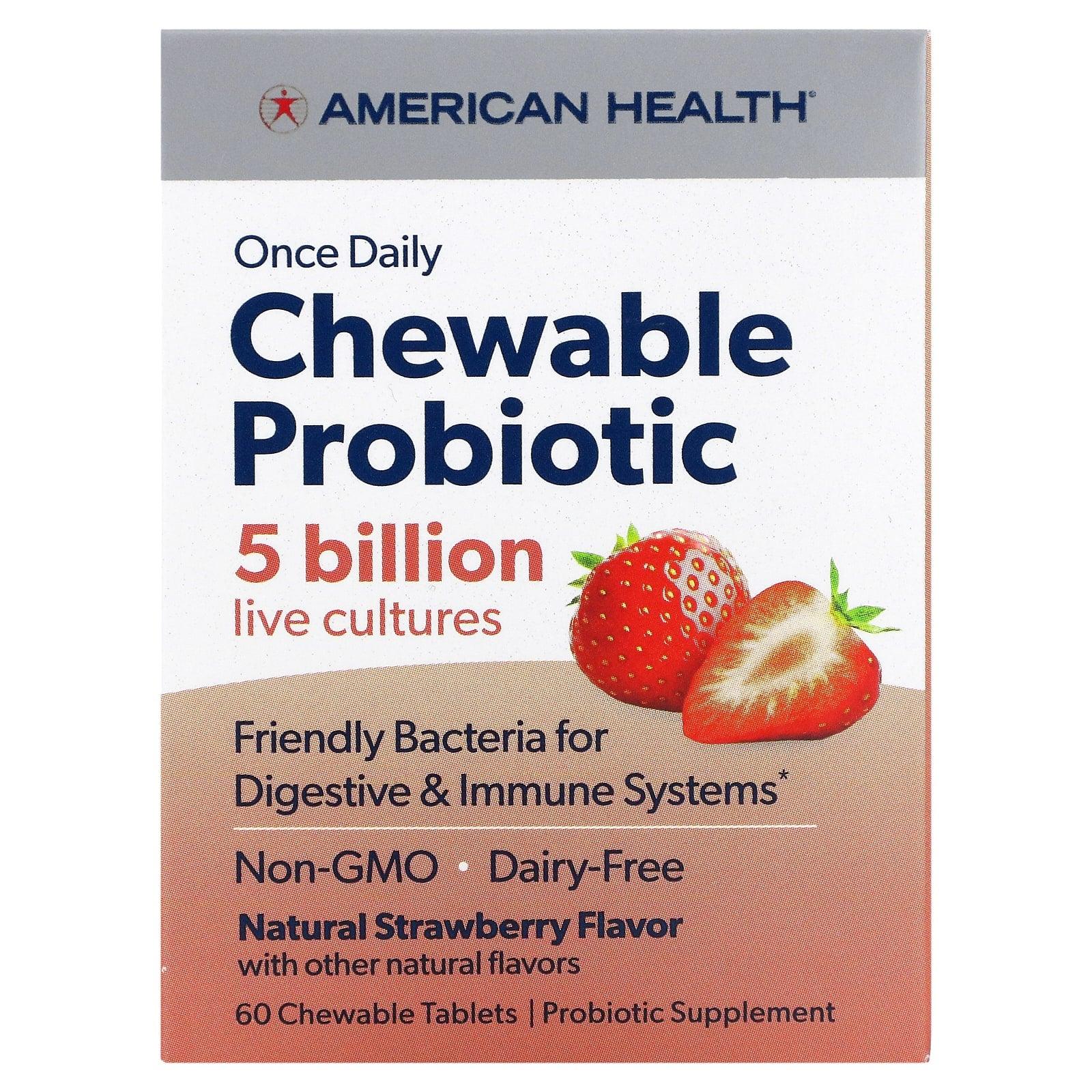American Health Probiotic Chew Luleshtrydhe
