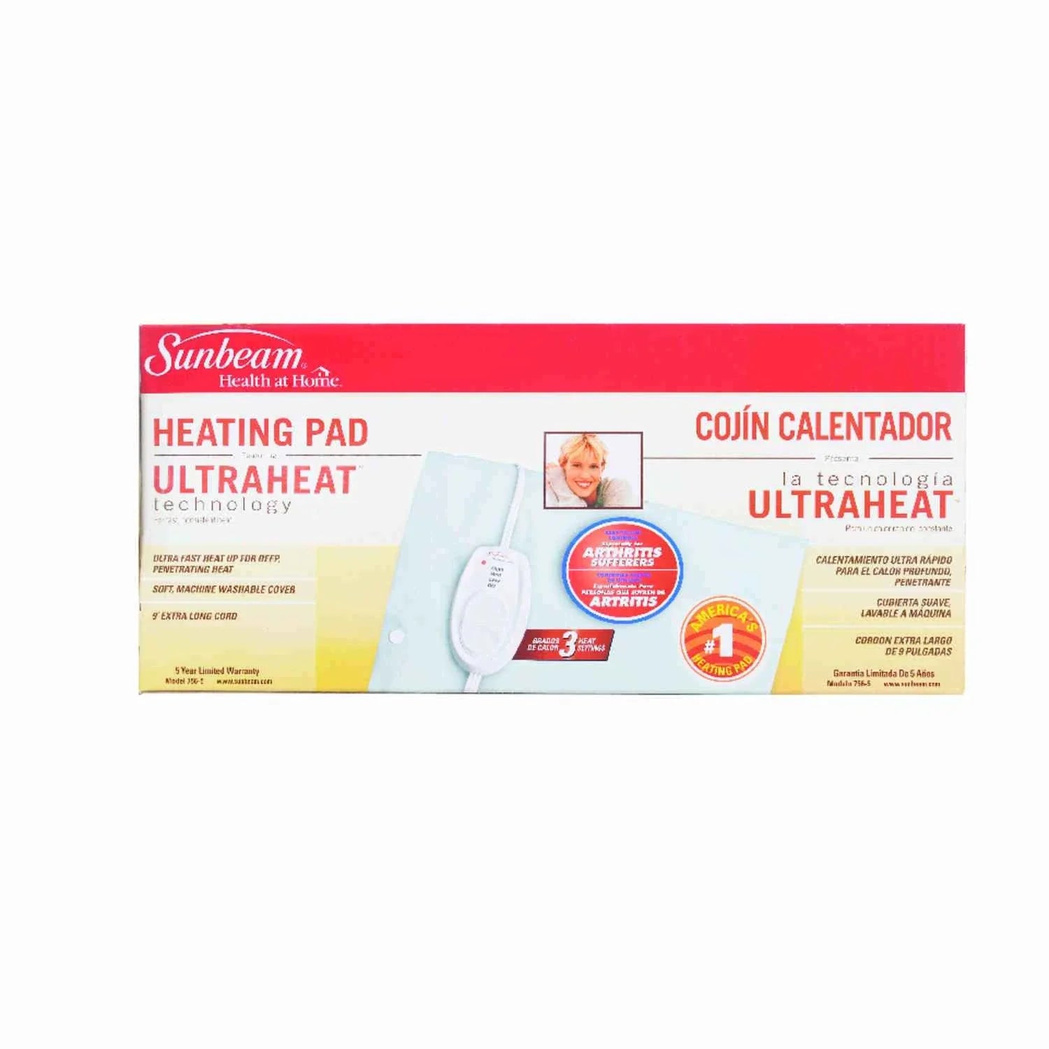 Jorgan ngrohës Sunbeam Jarden 000756-500-000U me teknologji Ultraheat