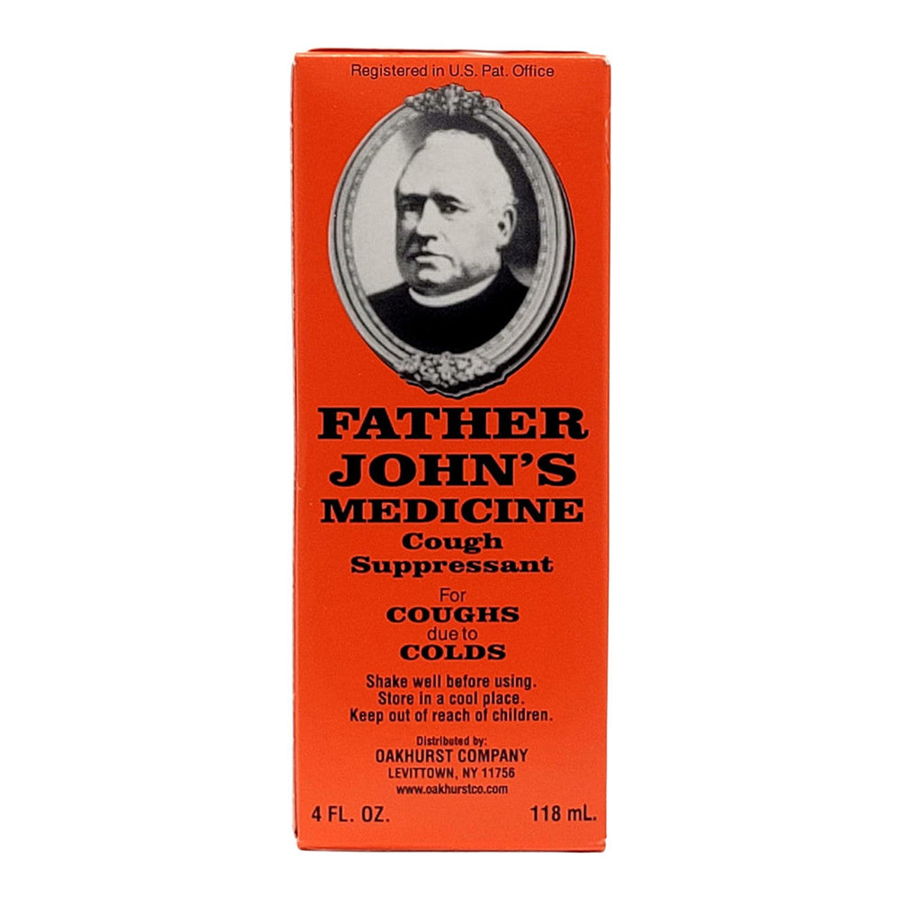 Shtypës Kollë Father John's Medicine, 4 Oz