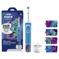 Oral-B Kids elektrische Zahnbürste mit Sensitive Bürstenkopf und Timer