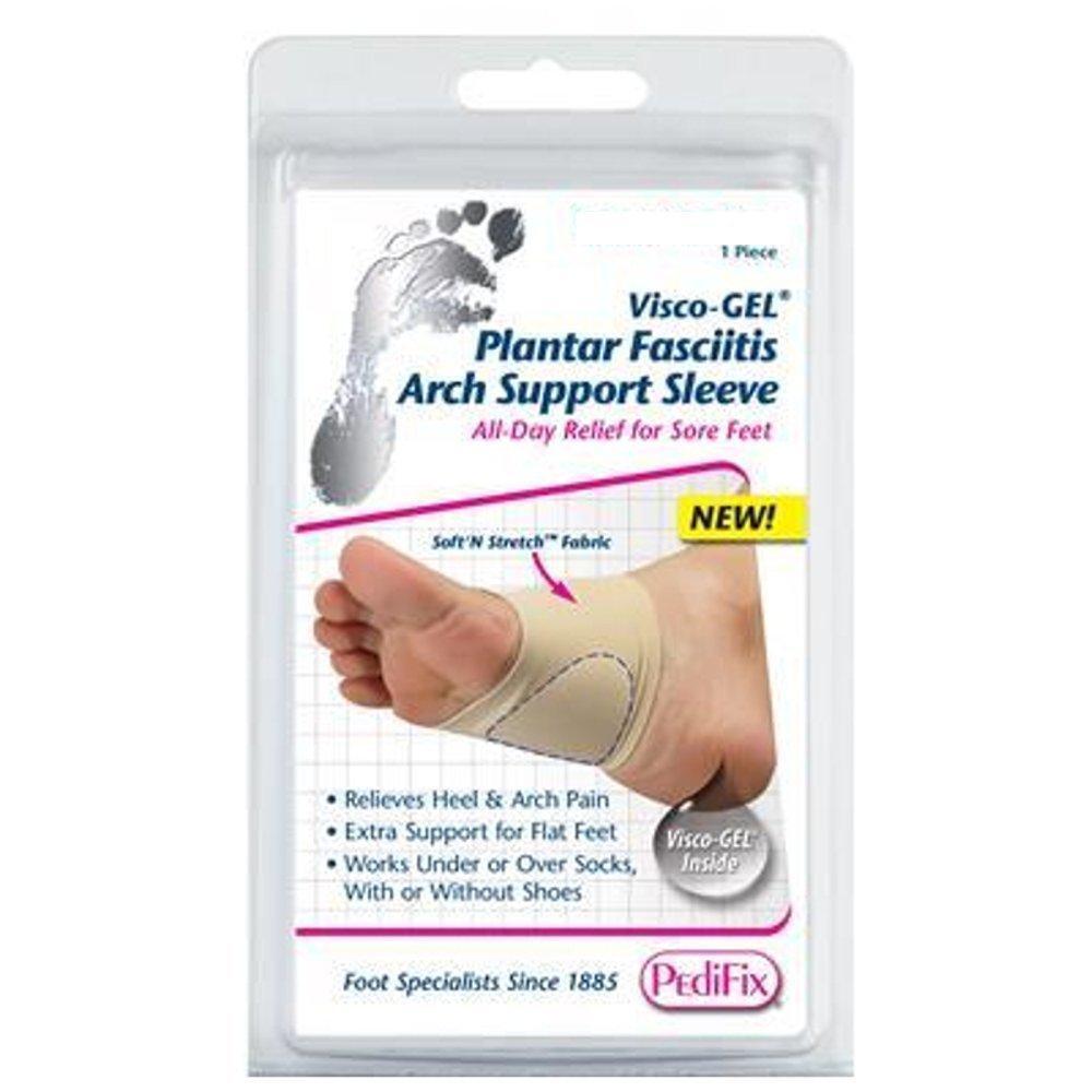 PediFix Plantar Visco-Gel Sleeve Fußgewölbestütze Groß/Xlarge 1 Stück