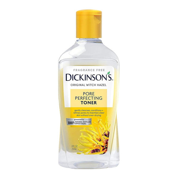 Dickinson's Original Witch Hazel Porenverfeinerndes Gesichtswasser, 100 % natürlich, 236 ml