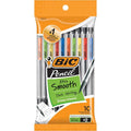BIC Xtra-Smooth Druckbleistifte mit Radiergummi, mittlere Mine, 10 Stück pro Packung