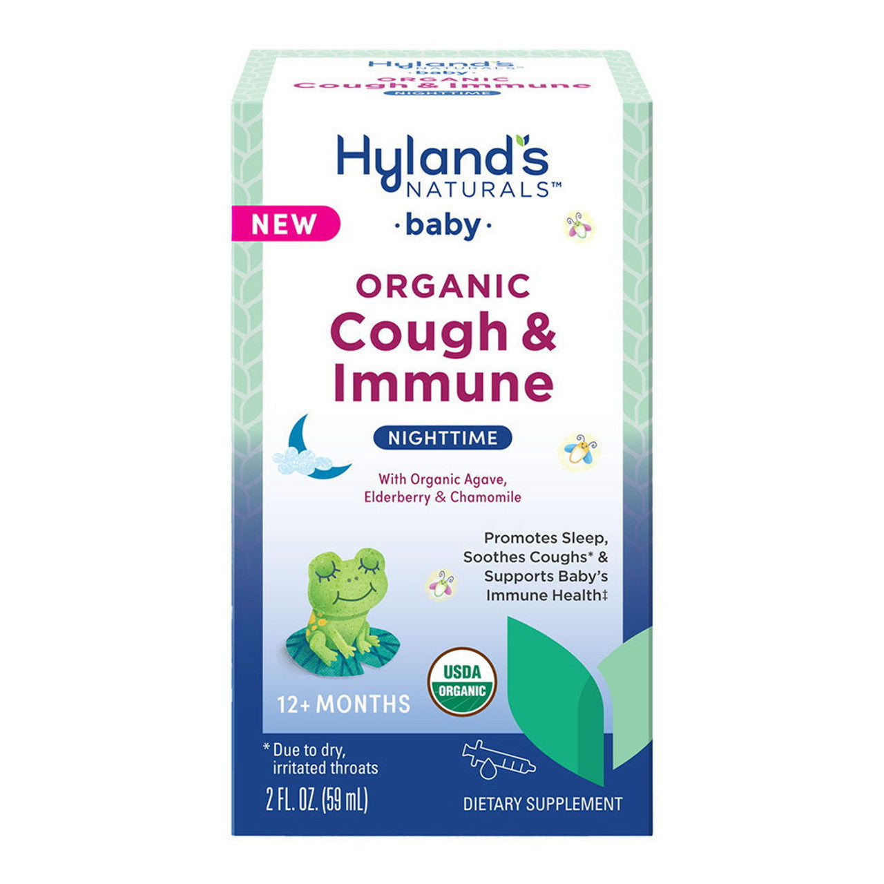 Hyland's Naturals Baby Bio Husten- & Immun-Sirup Nacht 59 ml