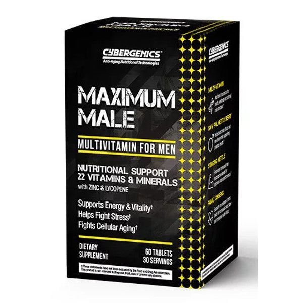 Cybergenics Maximum Male, Multivitamin für Männer 60 Tabletten