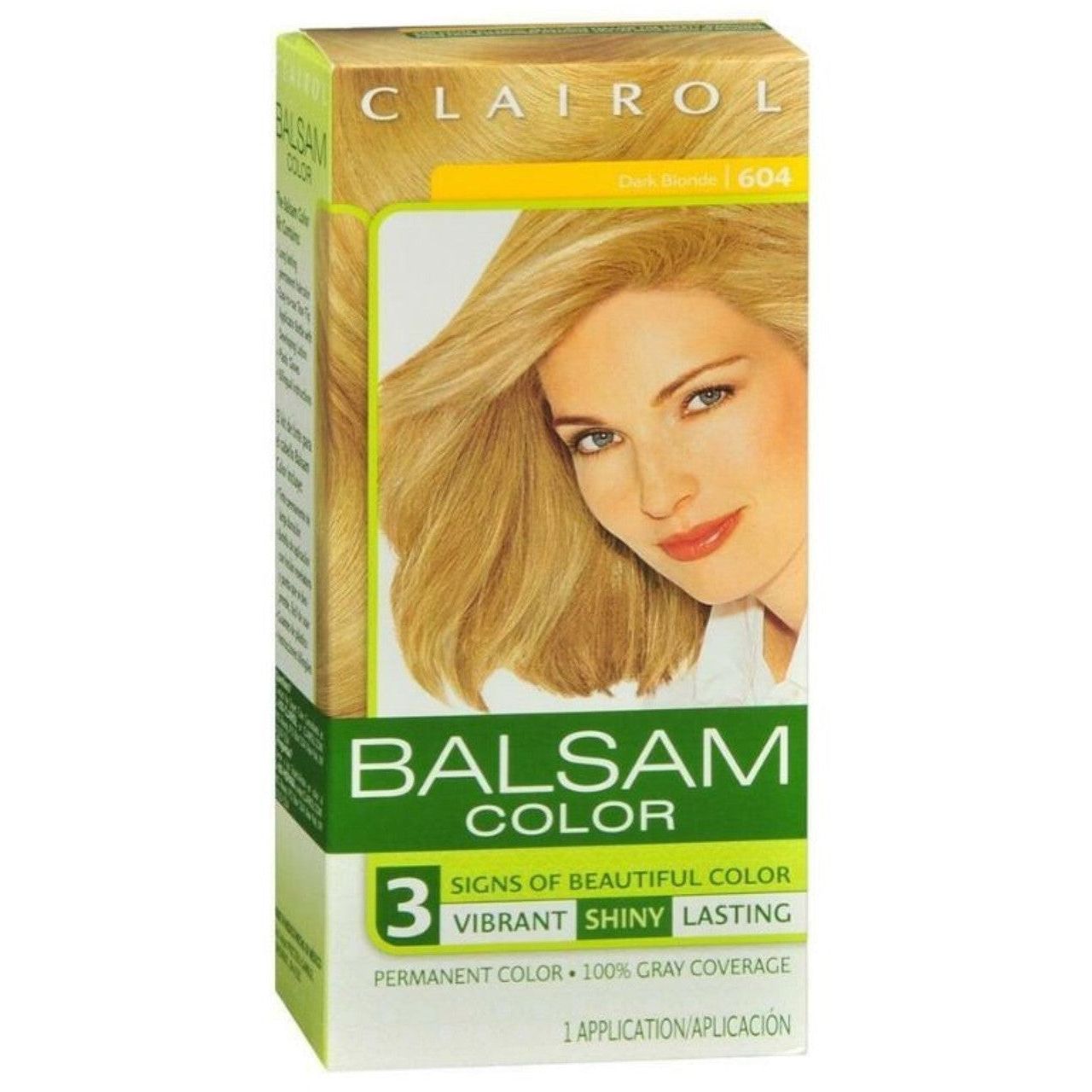 Clairol Balsam Color Dauerhaftes Haarfärbekit, 600 Hellstes Blond