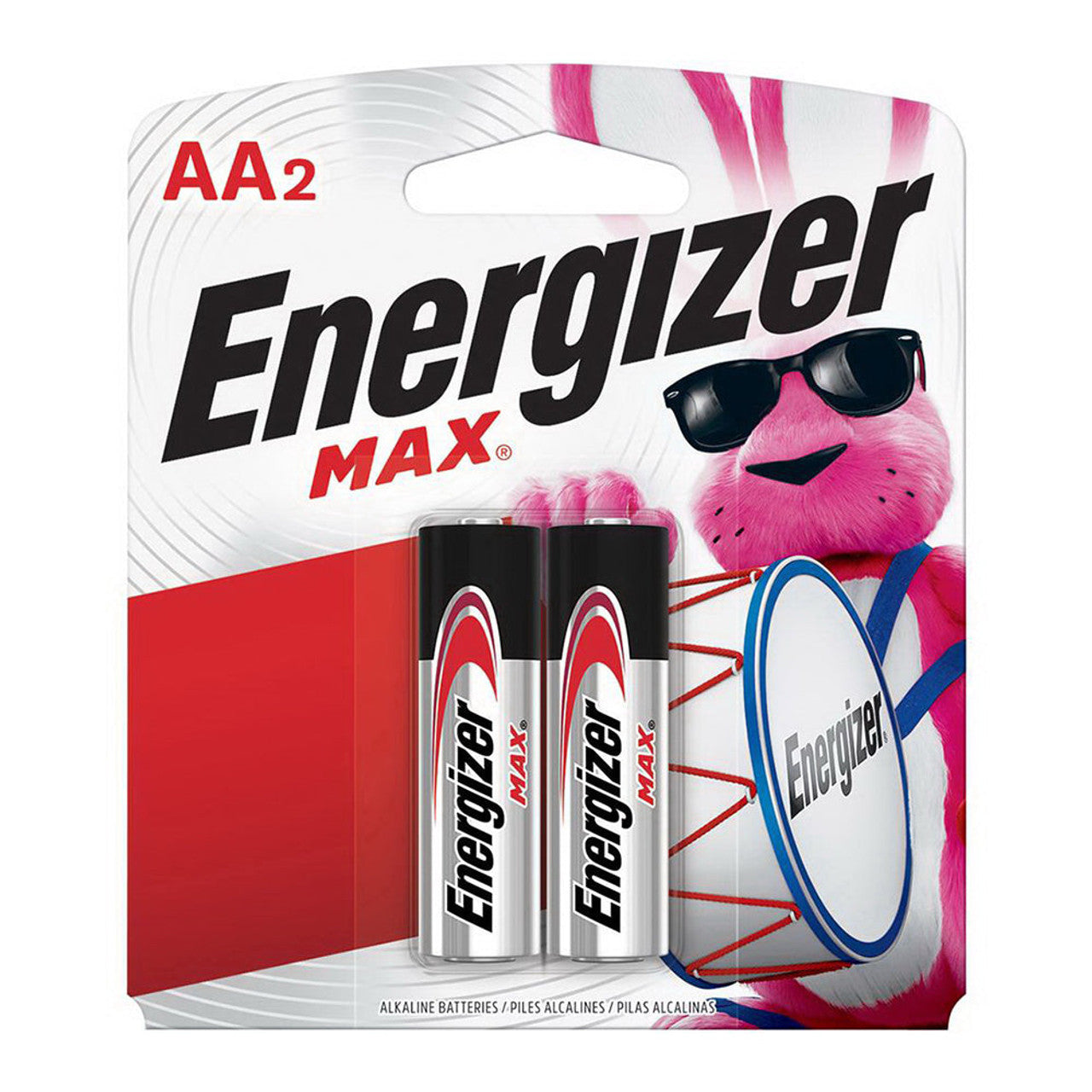 Bateri alkaline Energizer MAX, 2 bateri/paketë 2 bateri/AA