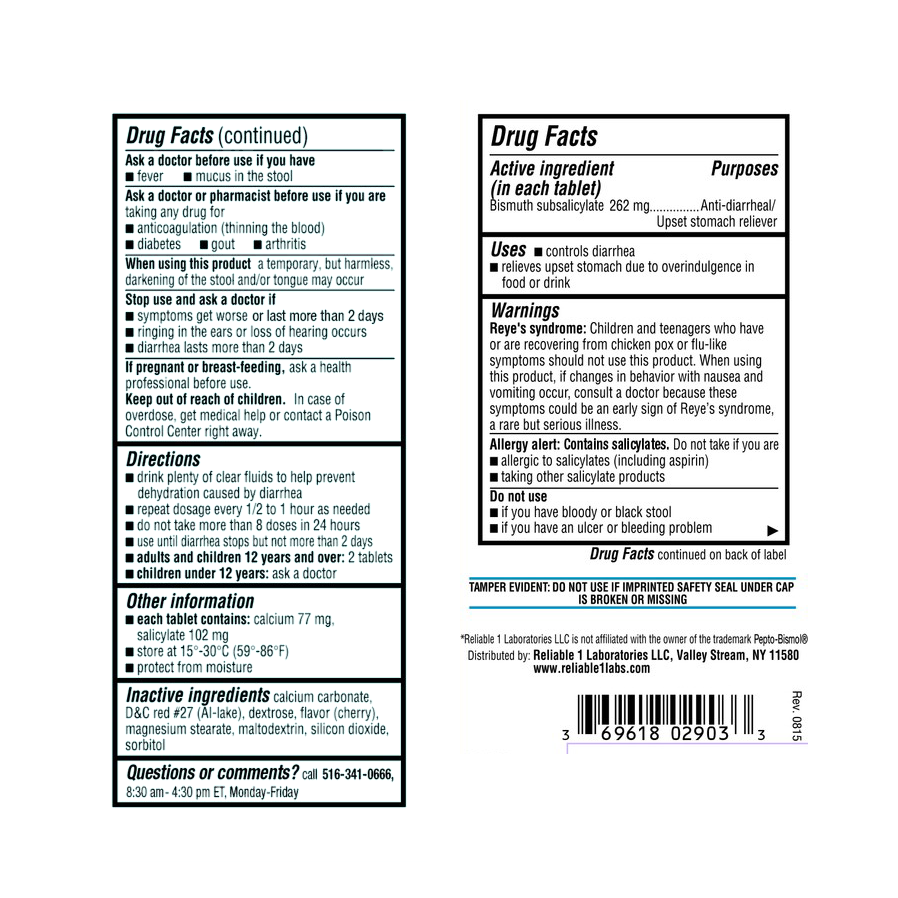 Bismutsubsalicylat Cw 262 mg, 30
