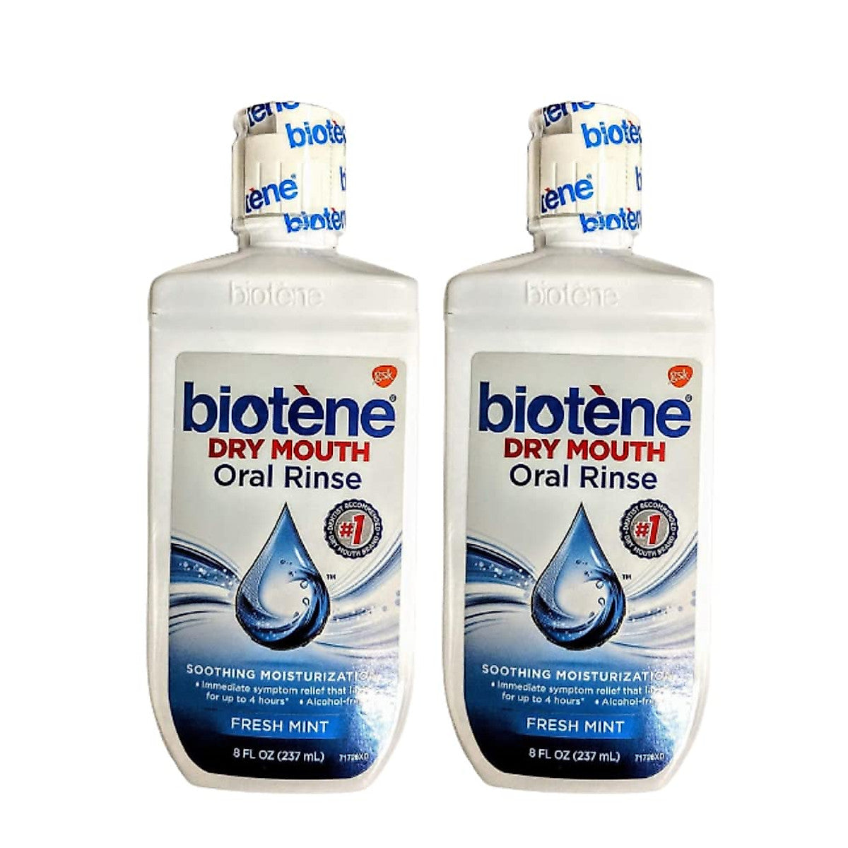 Shpëlarës Oral Biotene Për Gojën e Tharë, Mente e Freskët, 236 ml
