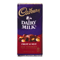  çokollatë qumështi Cadbury me fruta dhe arra 3.5 Oz