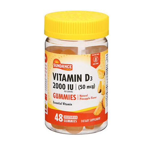 Sundance Vitamins® Vitaminë D3 Gomina Vegjetariane