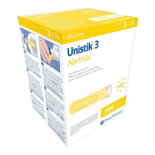 Unistik® 3 Lancetë të Sigurta Normale (#AT 1002)