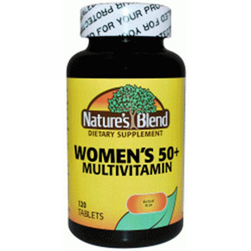 Nature's Blend Multivitamin Frauen 50 Plus, 120 Tabletten