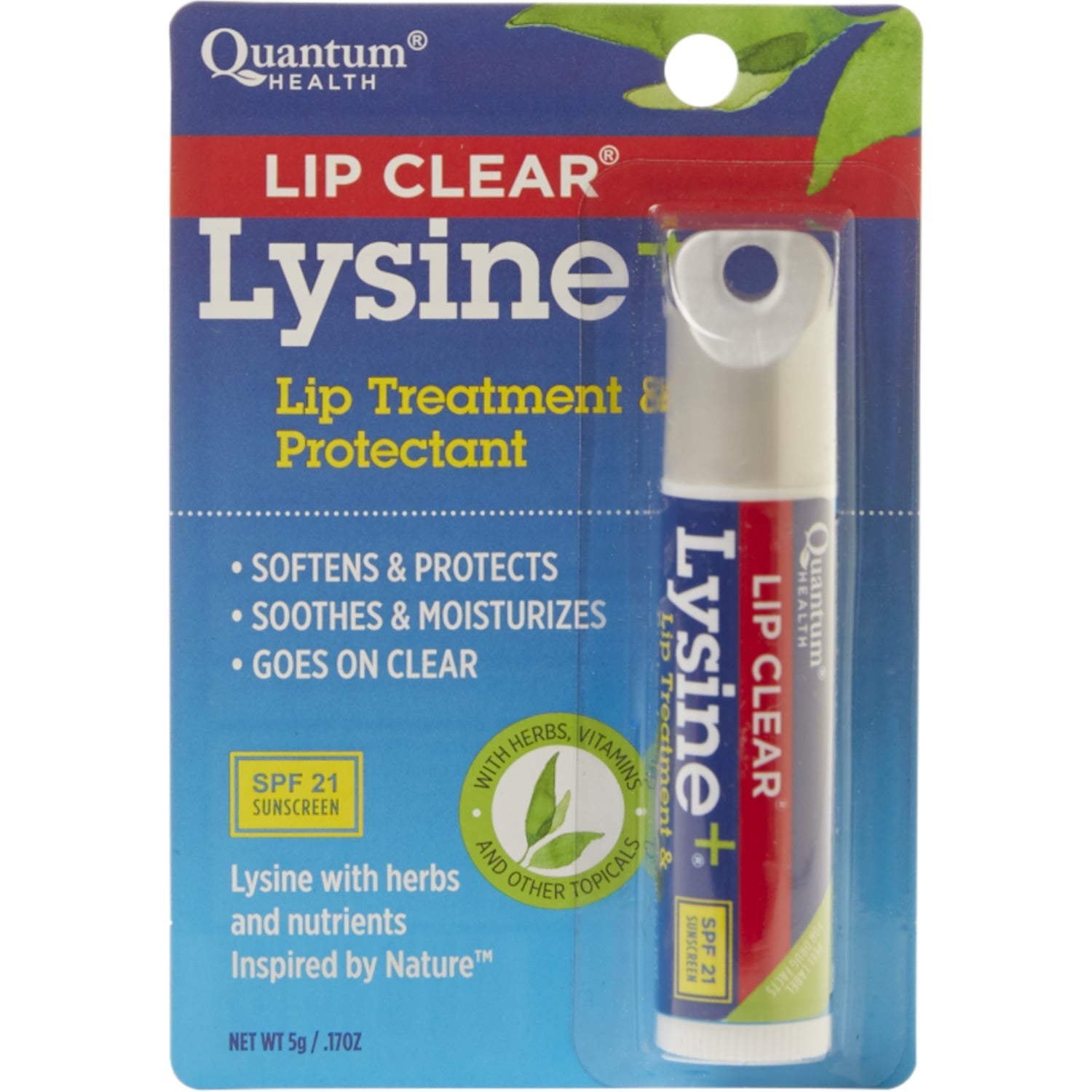 Lip Clear Lysine+ Lippenherpes-Behandlungs- und Relief-Stift – 5,1 g