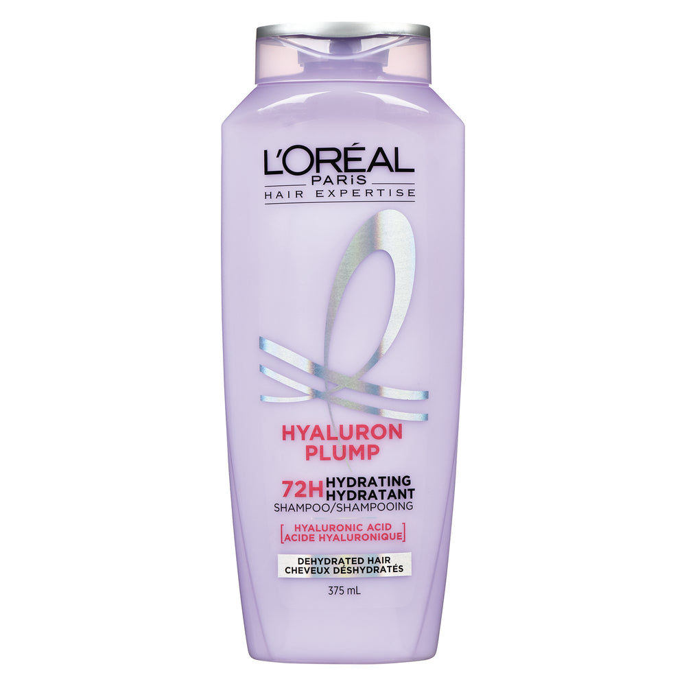 L'Oréal Paris Elvital Hyaluron + Plump feuchtigkeitsspendendes Shampoo mit Hyaluronsäure, 375 ml