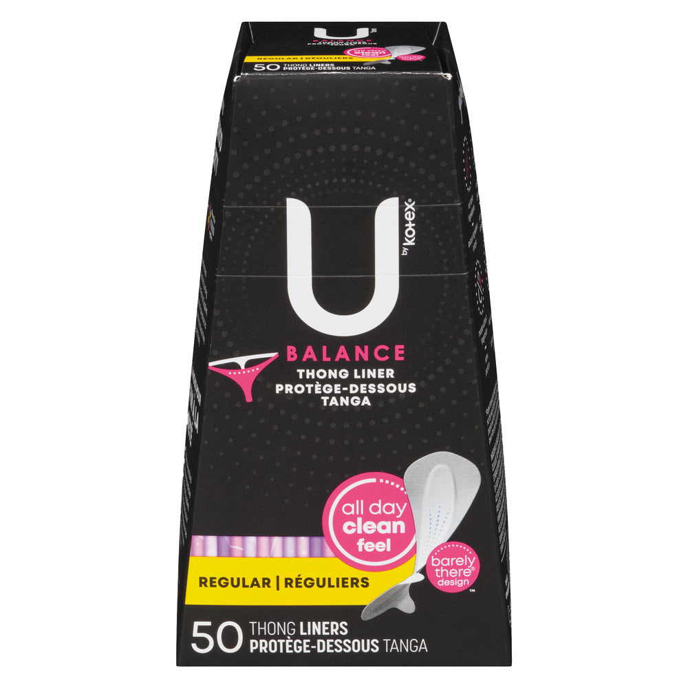 Pads Kotex Balance Thong, Thithje e rregullt, 50 copë