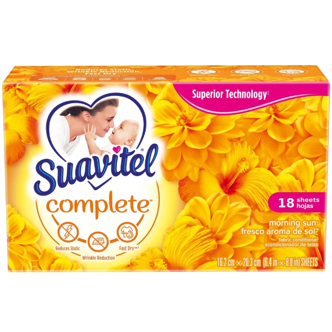 Suavitel Complete Weichspüler MorgenSonne 18 Tücher