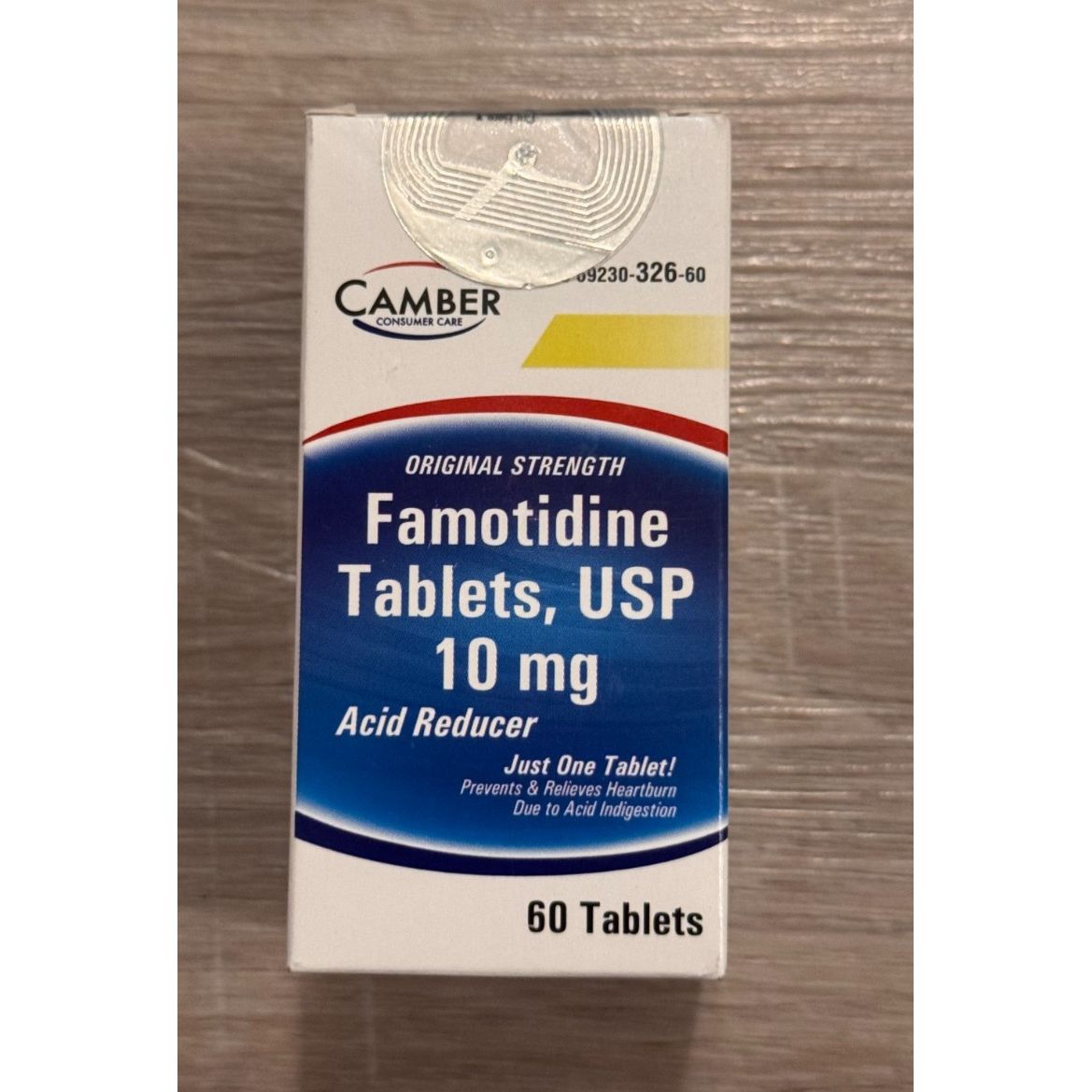 Camber Famotidin 10 mg – Säurereduzierer (60 Stück)