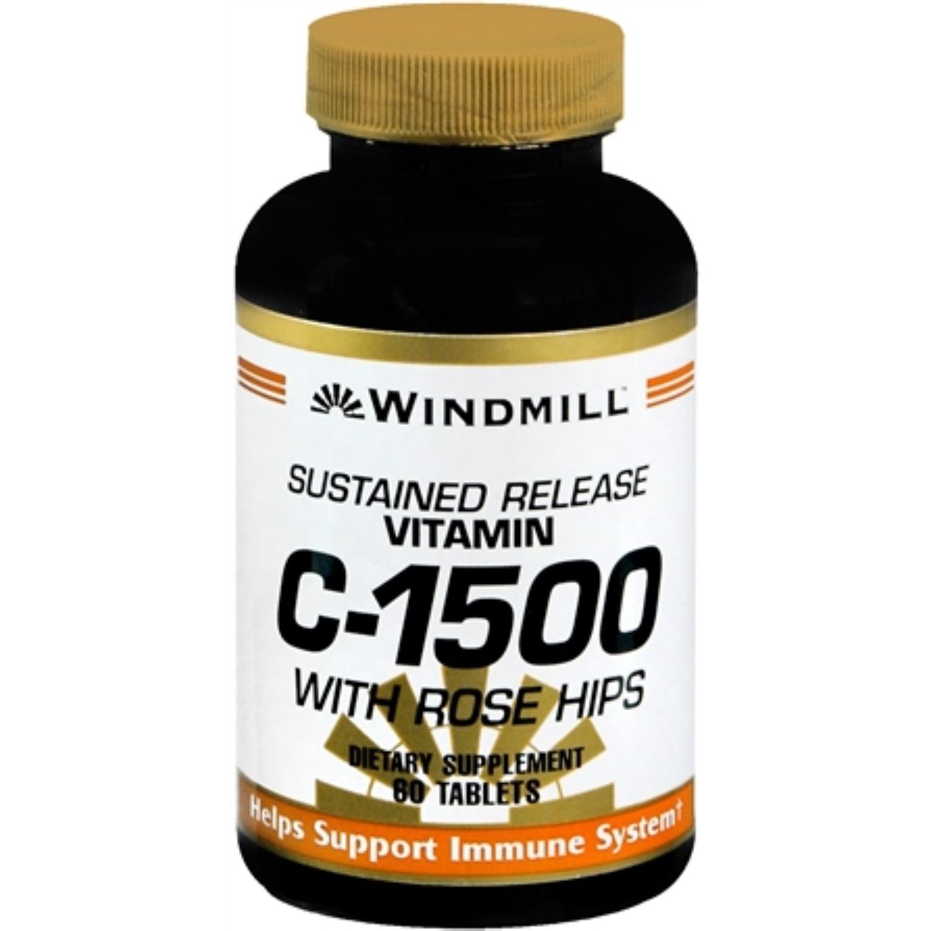 Windmill Vitamin C-1500 mg Hagebutten Retard 60 Tabletten