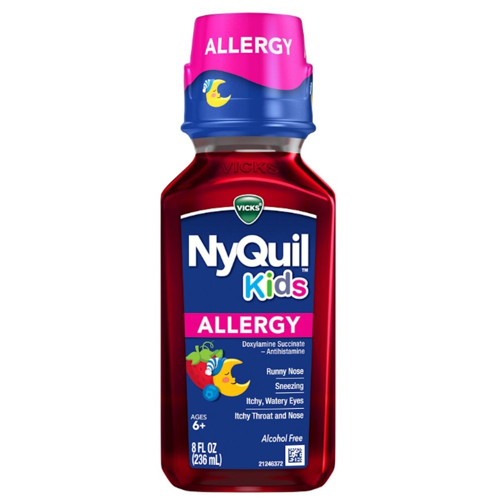 Vicks NyQuil Kinder Lq 236ml Al