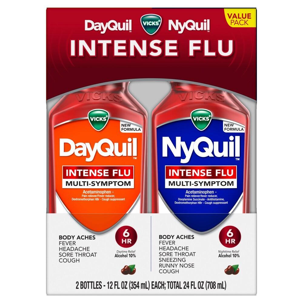 Vicks Intense Flu Multi-Symptom DayQuil dhe NyQuil