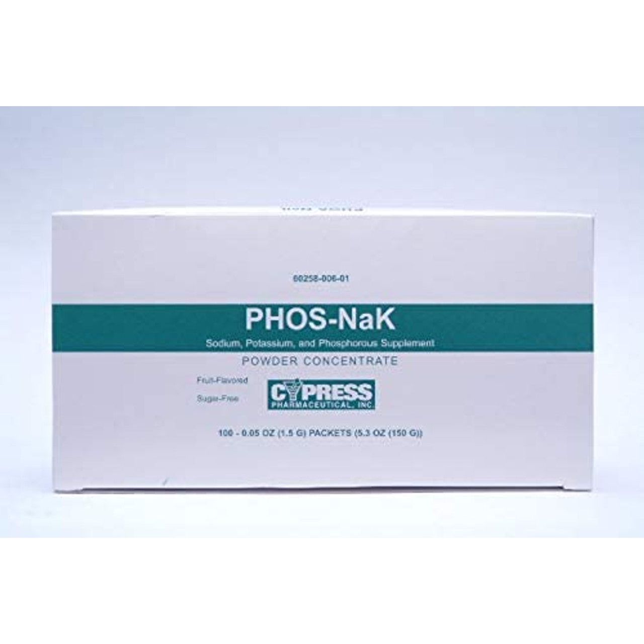Cypress Pharmaceutical Phos-NaK – Pulverbeutel mit Fruchtgeschmack (100 Stück)